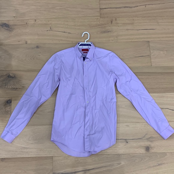 Zara Other - ZARA MENS LAVENDER DRESS SHIRT - SIZE SMALL